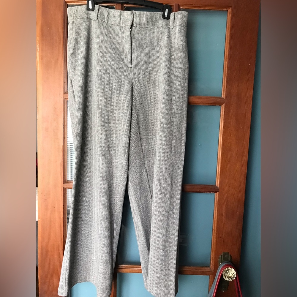 Grey Wool Slacks